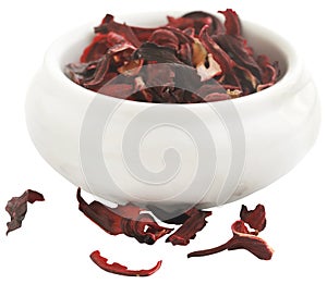 Roselle tea or hibiscus tea