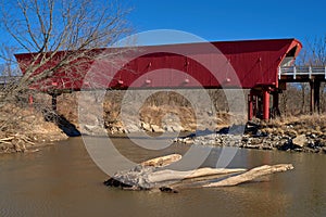 Roseman covered bridge, iowa