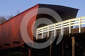 The Roseman Covered Bridge in Madison County, Iowa