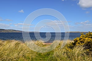 Rosemarkie bay view in Scotland