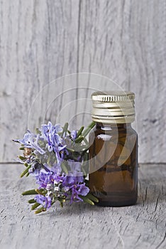 Rosemary essential oil.