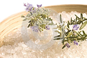 Rosemary salt. aroma bath