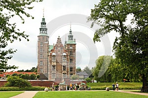 Rosenborg Castle is castle situated at Copenhagen