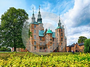 Rosenborg Castle in Copenhagen.