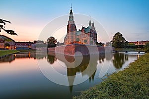 Rosenborg Castle in Copenhagen, Denmark