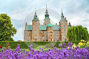 Rosenborg Castle in Copenhagen, Denmark