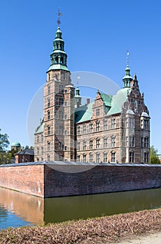 Rosenborg Castle in Copenhagen, Denmark