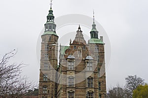 Rosenborg Castle in Copenhagen, Denmark