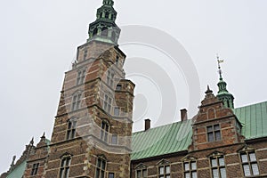 Rosenborg Castle in Copenhagen, Denmark