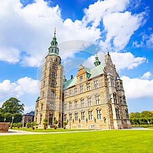 Rosenborg Castle in Copenhagen, Denmark