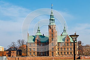 Rosenborg Castle in Copenhagen, Denmark