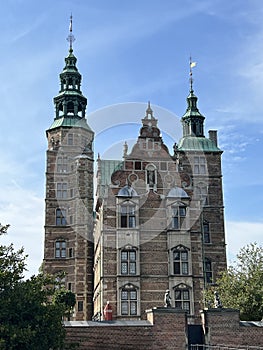 Rosenborg Castle in Copenhagen, Denmark