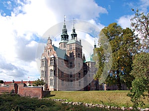 Rosenborg Castle in Copenhagen, Denmark