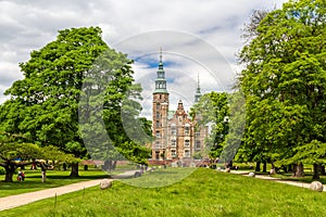 Rosenborg Castle Gardens in Copenhagen