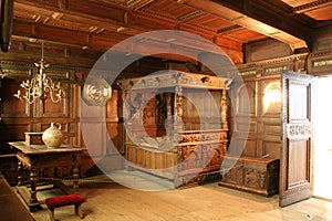 Rosenborg Castle Interior, Copenhagen, Denmark