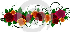 Roses floral design