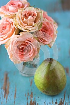 Roses and Pear