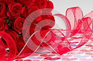 Roses and Ribbon