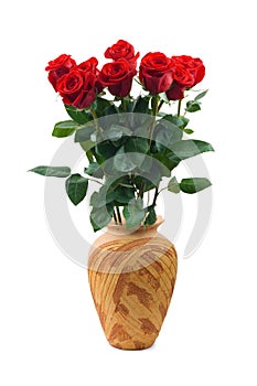 Roses in vase