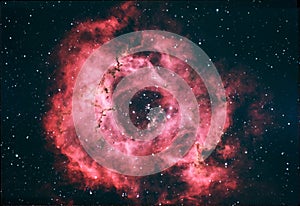 Rosette nebula photo