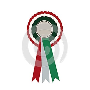Rosette for winners of horse competition