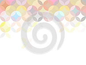 Rosettes, Modern Abstract Background, vector background