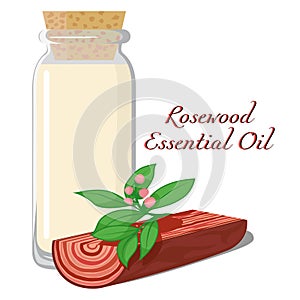 Rosewood essential oil photo