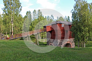 Rosfors ironworks in Norrbotten