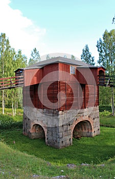 Rosfors ironworks in Norrbotten