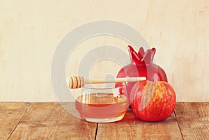 Rosh hashanah (jewesh holiday) concept