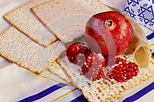 rosh hashanah jewish holiday matzoh passover bread torah