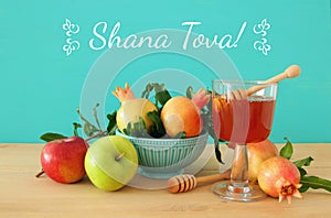 Rosh hashanah & x28;jewish New Year holiday& x29; concept