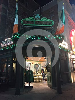 Rosie`s Irish Imports at Universal Studios City Walk in Orlando, Florida