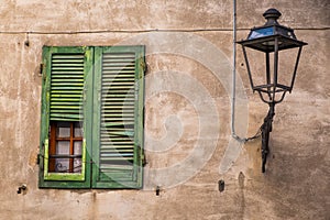 Rosignano Marittimo, Tuscany, Livorno - Windows green