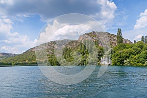 Roski slap waterfall, Croatia photo