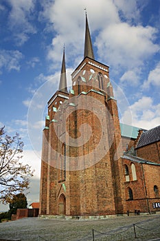 Roskilde Cathedral in Denmark