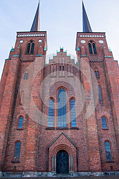 Roskilde Cathedral, tomb of Danish kings and queens.