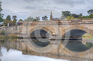 Ross bridge in Tasmania, Australia