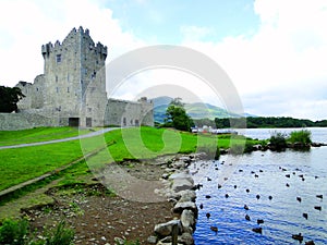 ross caste ,kerry, ireland -castello di Ross in irlanda photo
