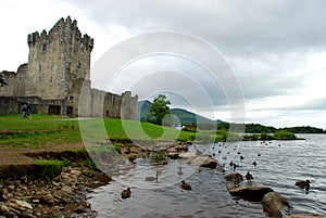 Ross castle. Killarney National Park. County Kerry, Ireland