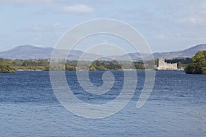 Ross Castle at scenic Lough Leane, Killarney photo