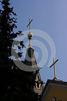 Ð¡ross on the catholick cathedral