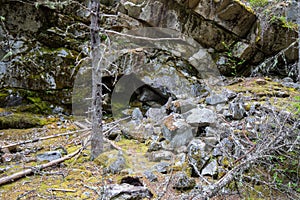 Ross Dam Trail mountains at North Cascades National Park in Washington State during Summer