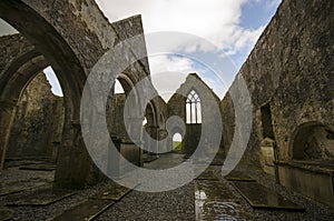 Ross Errilly Friary castle