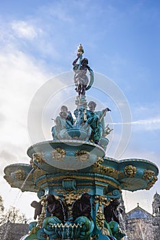 Ross Fountain in Edinburgh