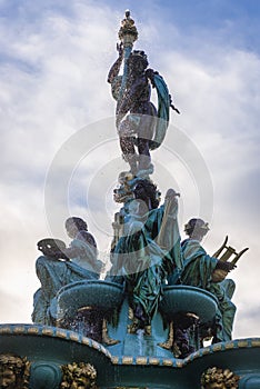 Ross Fountain in Edinburgh