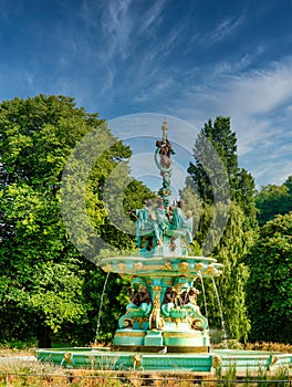 Ross Fountain in Princes Street Gardens