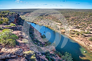 Ross Graham river walk in Kalbarri National Park, Western Australia