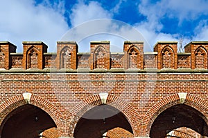 Rossgarten Gate - fort of Koenigsberg