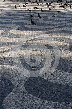 Rossio Square in Lisbon